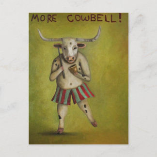 Meer Cowbell Briefkaart