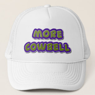 Meer cowbell pet voor iedereen. Pet.