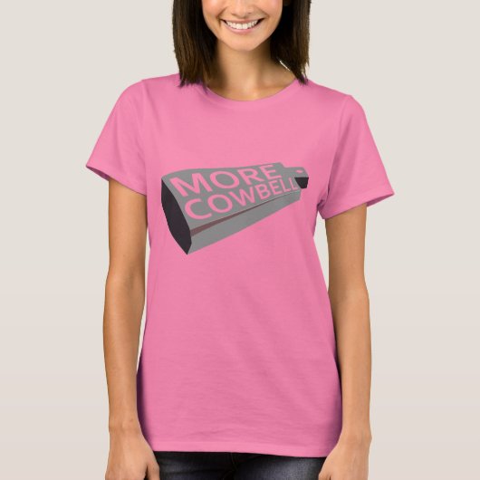 Meer Cowbell T-shirt (Voorkant)