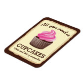 Meer cupcakes magneet (Linkerzijde)