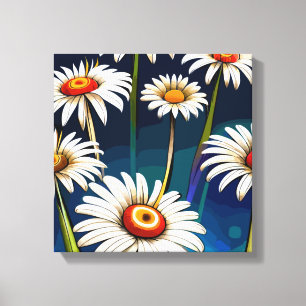 Meer Dagen: Floral Fun en Joy Canvas Afdruk