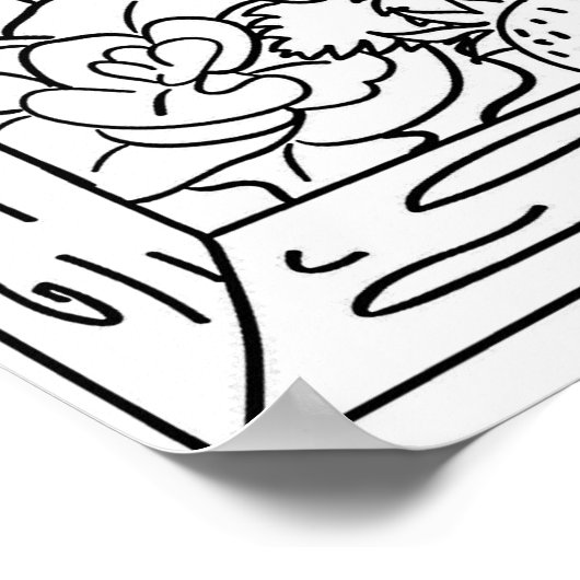 Meer dan 20 x 24 Kleurend Poster 1 (Hoek)