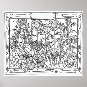 Meer dan 20 x 24 Kleurend Poster 1