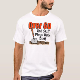 Meer dan 60 spleetjes met vuil t-shirt