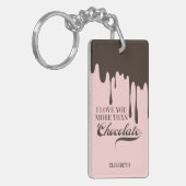 Meer dan Chocolate Valentijn Sleutelhanger (Voorkant Links)