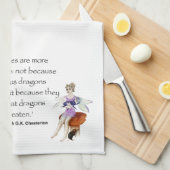 Meer dan een echte keukenhanddoek (Quarter Fold)