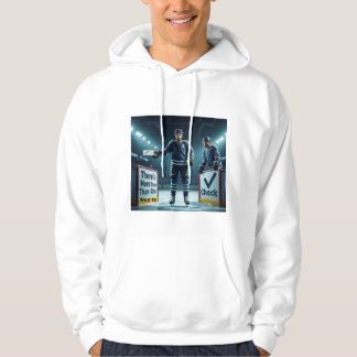 Meer dan één manier om hockey te controleren hoodie