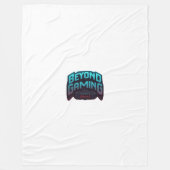 Meer dan gamen fleece deken (Voorkant)