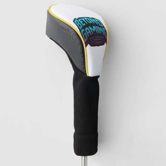 Meer dan gamen golfheadcover (Schuin)