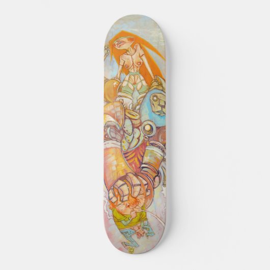 "Meer dan het Schaats van Hentai" Skateboard (Voorkant)