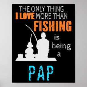 Meer Dan Liefde Vissen Pap Speciale Grootvader  Poster