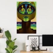 Meer Dan Menselijk Poster (Thuiskantoor)