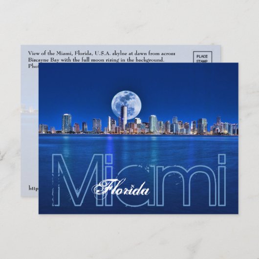 MEER DAN MIAMI. BRIEFKAART (Voorkant / Achterkant)