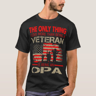 Meer dan veteranen die opa zijn t-shirt