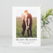 Meer de Kaart van de Aankondiging van de Zwangersc (Staand voorkant)