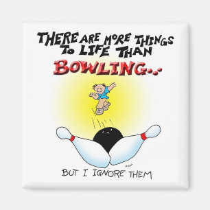 Meer dingen dan Bowling Magneet