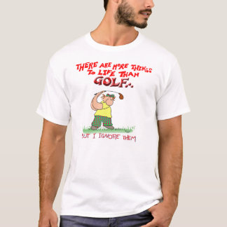Meer dingen-golf t-shirt