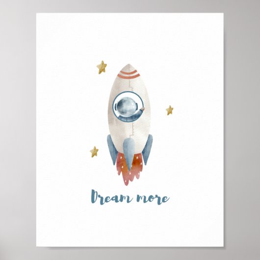 Meer dromen poster (Voorkant)