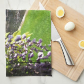 Meer en fontein bij RHS Wisley Theedoek (Quarter Fold)