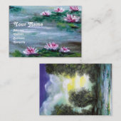 MEER EN WATERLELIES VISITEKAARTJE (Voorkant / Achterkant)