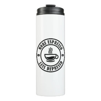 Meer Espresso Minder Depresso Thermosbeker