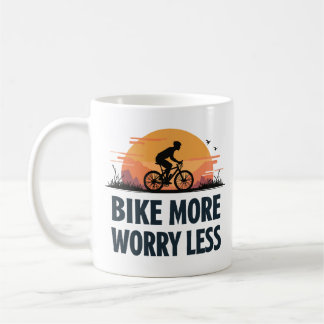Meer Fietsen Minder Zorgen Koffiemok
