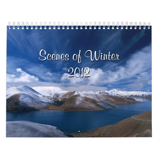 Meer foto's van de winter 2012 kalender (Hoes)