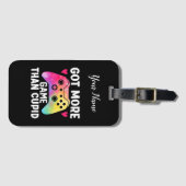 Meer game dan Cupid Valentijn Video Game Bagagelabel (Voorkant (horizontaal))