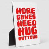 MEER GAMES HEBBEN HUG-BUTTONNEN NODIG FOTOPLAAT (Zijkant)