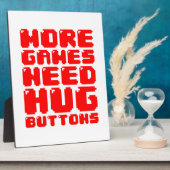 MEER GAMES HEBBEN HUG-BUTTONNEN NODIG FOTOPLAAT (Zijkant)