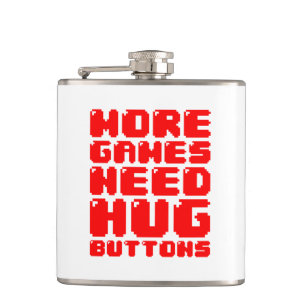 MEER GAMES HEBBEN HUG-BUTTONNEN NODIG HEUPFLES