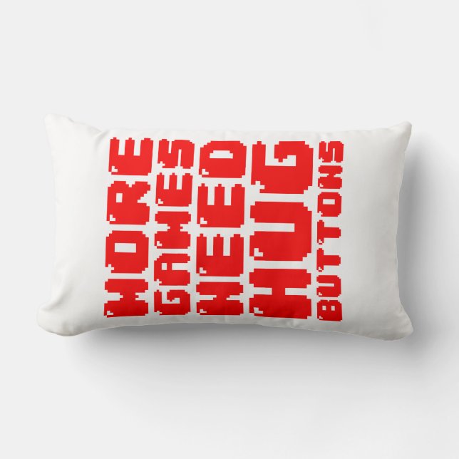 MEER GAMES HEBBEN HUG-BUTTONNEN NODIG KUSSEN (Voorkant)