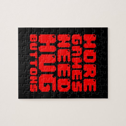 MEER GAMES HEBBEN HUG-BUTTONNEN NODIG LEGPUZZEL (Horizontaal)