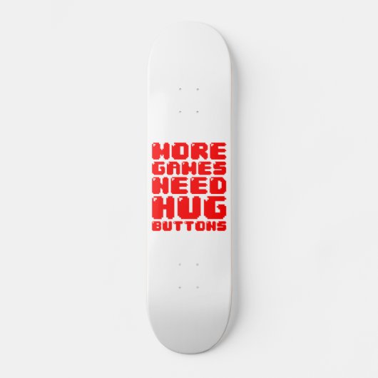 MEER GAMES HEBBEN HUG-BUTTONNEN NODIG SKATEBOARD (Voorkant)
