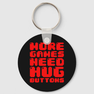 MEER GAMES HEBBEN HUG-BUTTONNEN NODIG SLEUTELHANGER