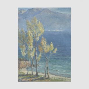 Meer Garda door Alice Maud Fanner Tissuepapier