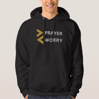 Meer gebeden minder zorgen Bijbel Verse Christelij Hoodie
