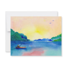 Meer Gevist Pensionering Waterverf