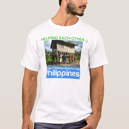 MEER GEVOEL IN DE FILIPIJNEN T-SHIRT (Voorkant)