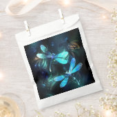 Meer gloeiende libellen bedankzakje (Geknipt)