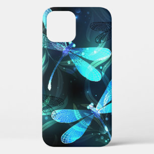 Meer gloeiende libellen iPhone 12 pro hoesje