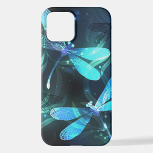 Meer gloeiende libellen iPhone 12 hoesje
