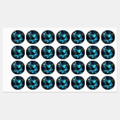 Meer gloeiende libellen labels (Vel)