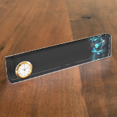 Meer gloeiende libellen naambordje (Zijkant)