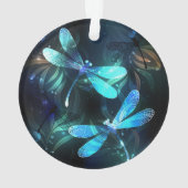 Meer gloeiende libellen ornament (achterkant)