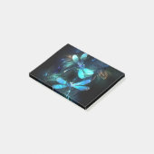 Meer gloeiende libellen post-it® notes (Schuin)