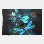Meer gloeiende libellen theedoek (Horizontaal)