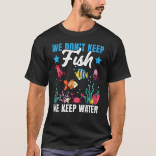 Meer Goudvis Aquarium Benodigd Aquariushouder T-shirt