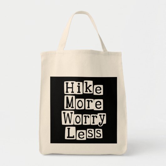 Meer heek, minder zorgen tote bag (Voorkant)