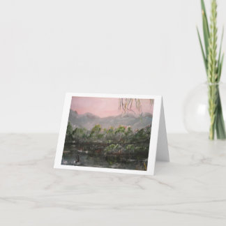 Meer" Horizontale Notecard het "van de mysticus Kaart
